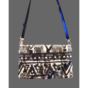 Black & White Small Crossbody Bag